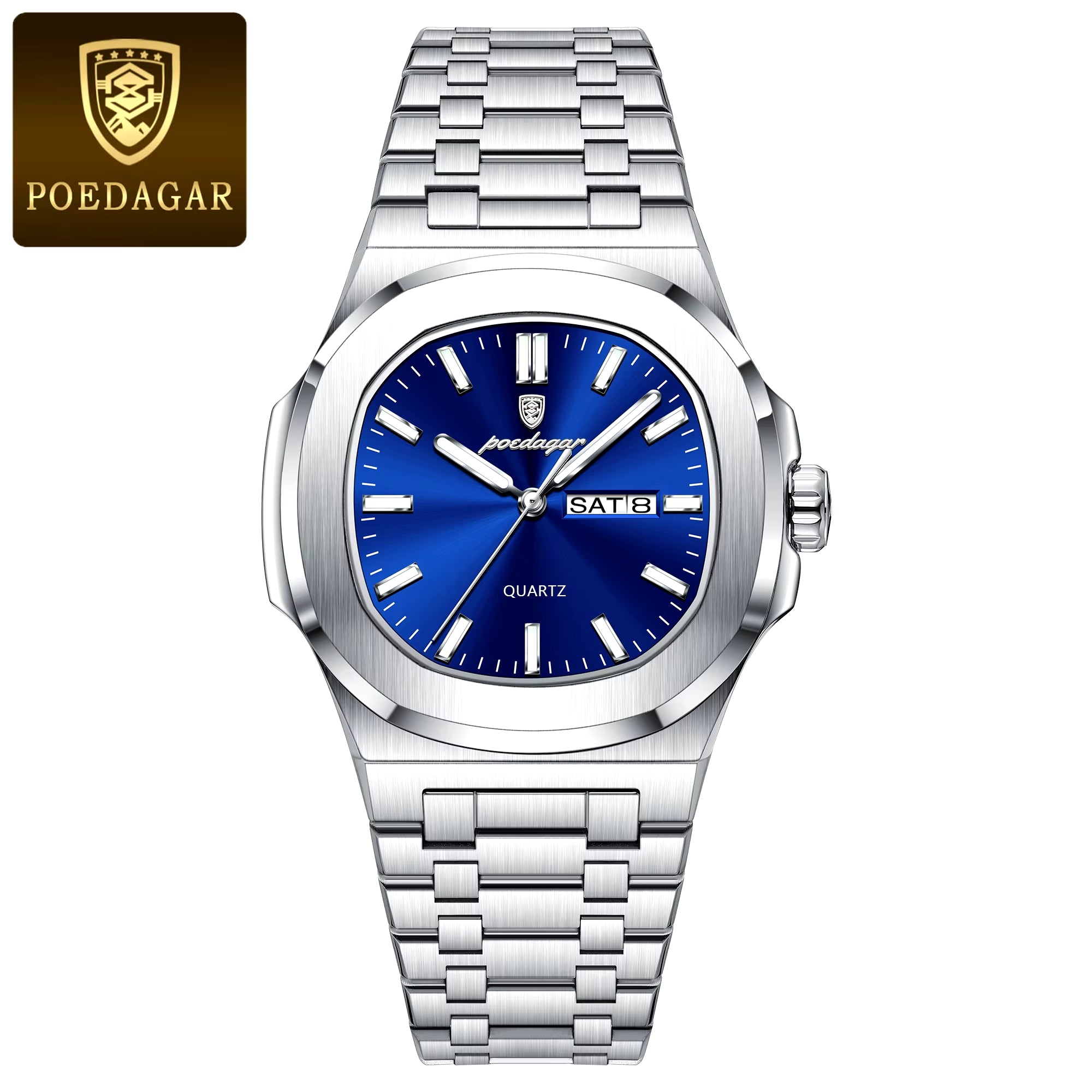 Luxury Stainless Steel Watch