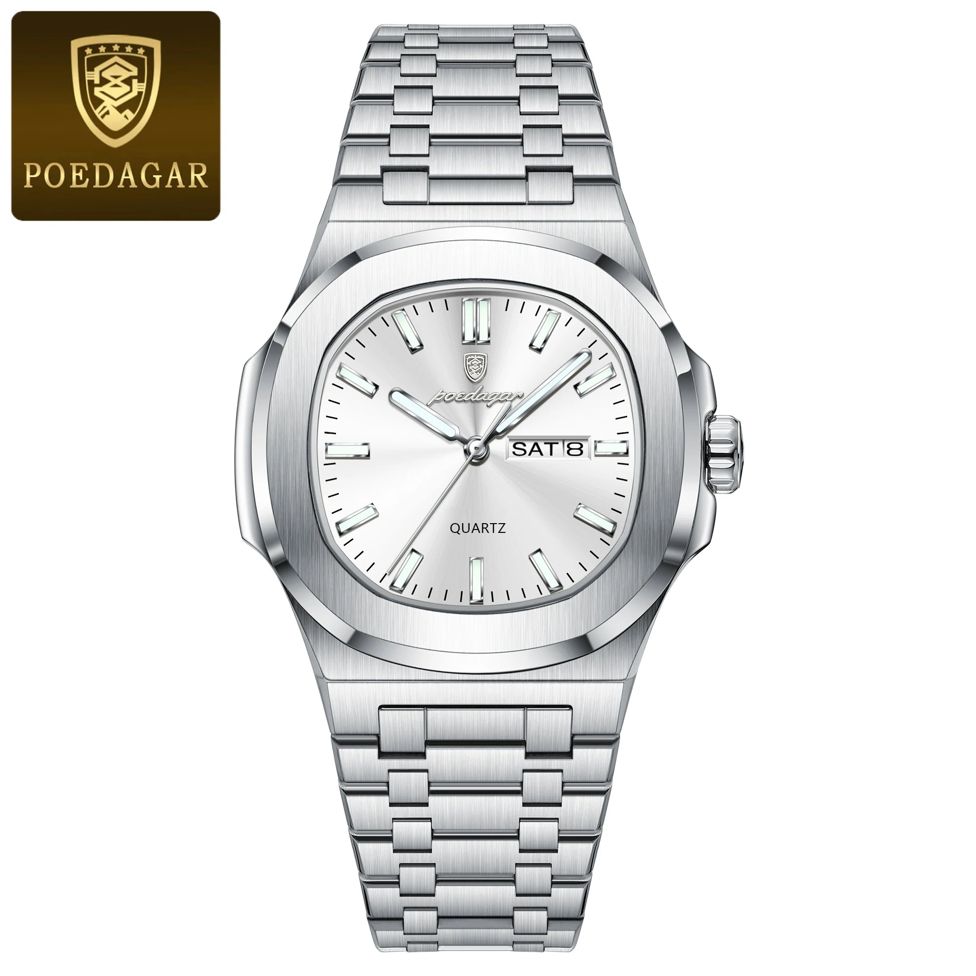 Luxury Stainless Steel Watch